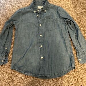 Crewcuts Light Blue Casual Button-Down Shirt